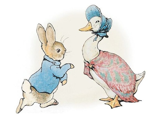 Image result for peter rabbit jemima puddle duck