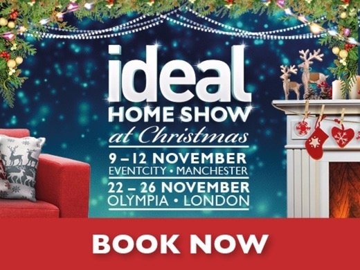 ideal home show at christmas manchester tickets sale manchester